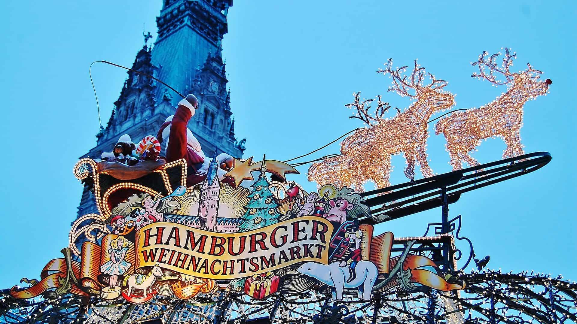 Julemarked i Hamborg