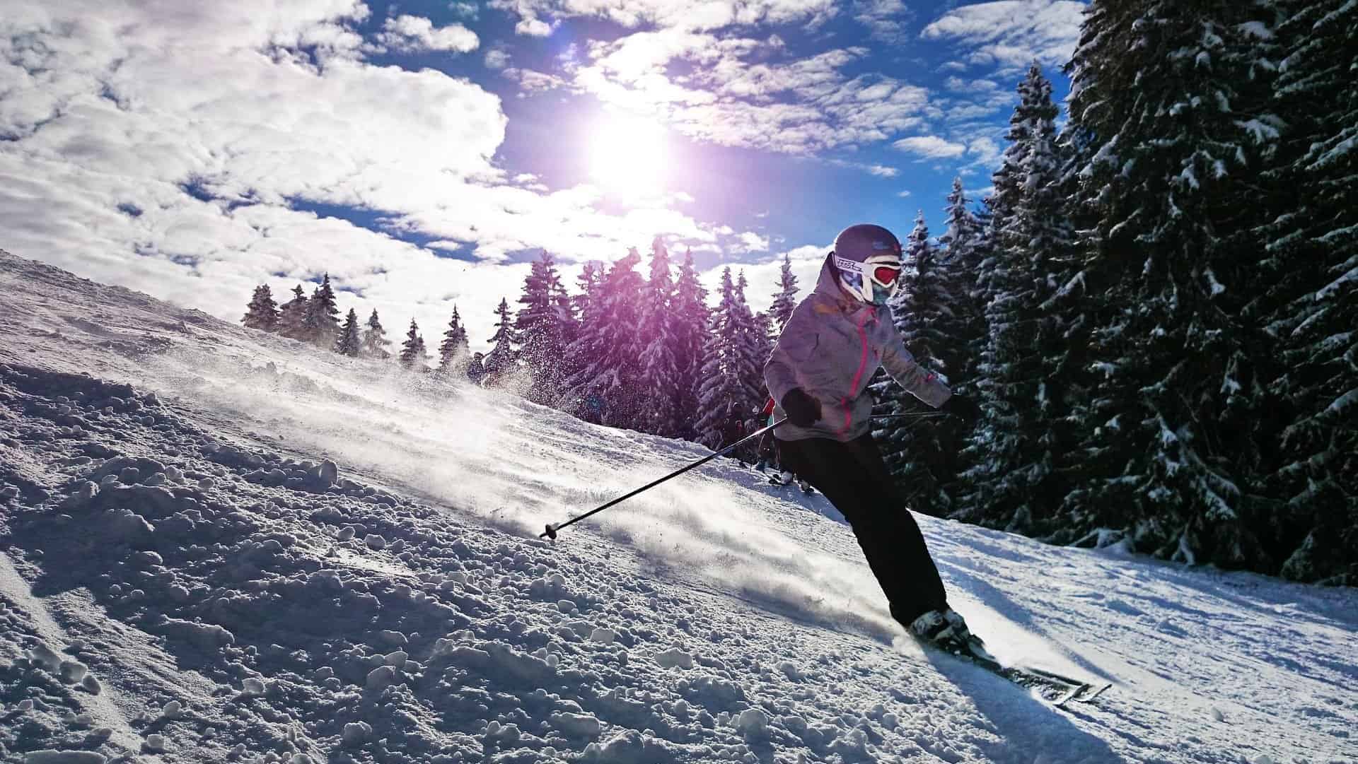 pige på ski østrig