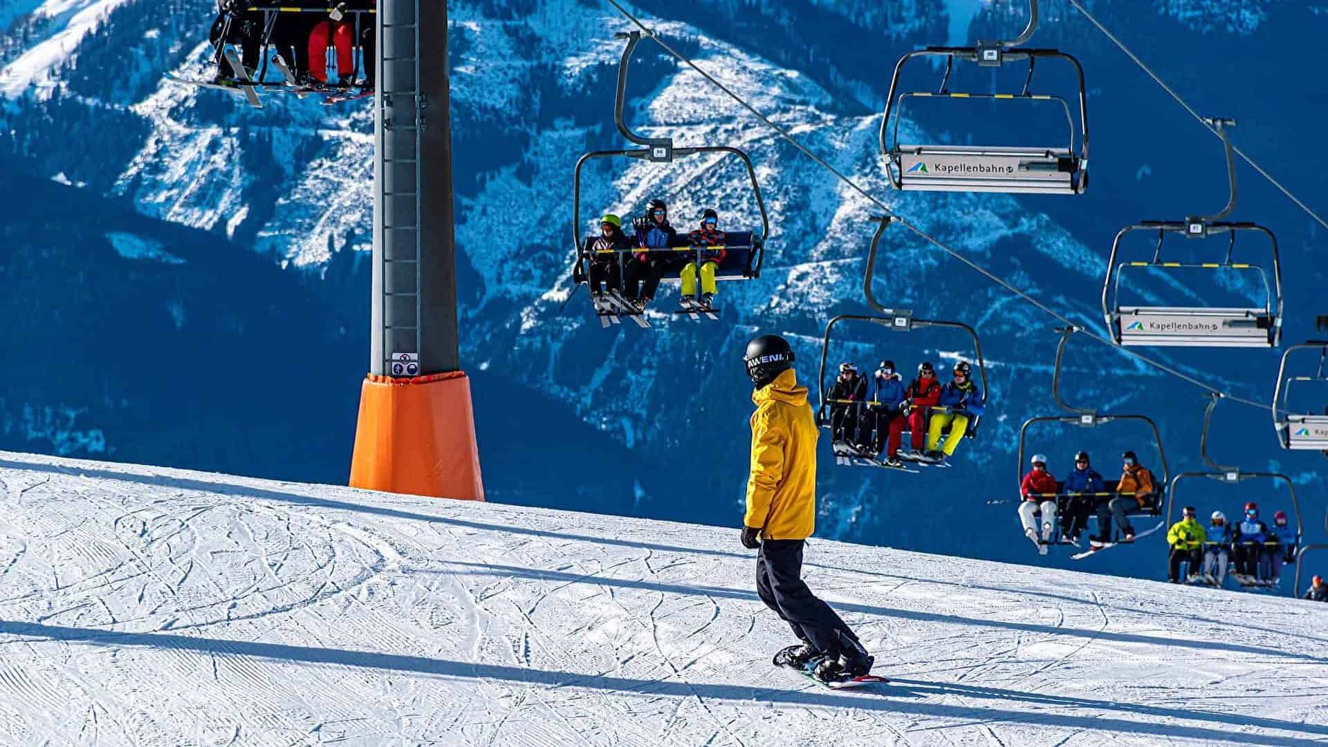 snowboard i østrig