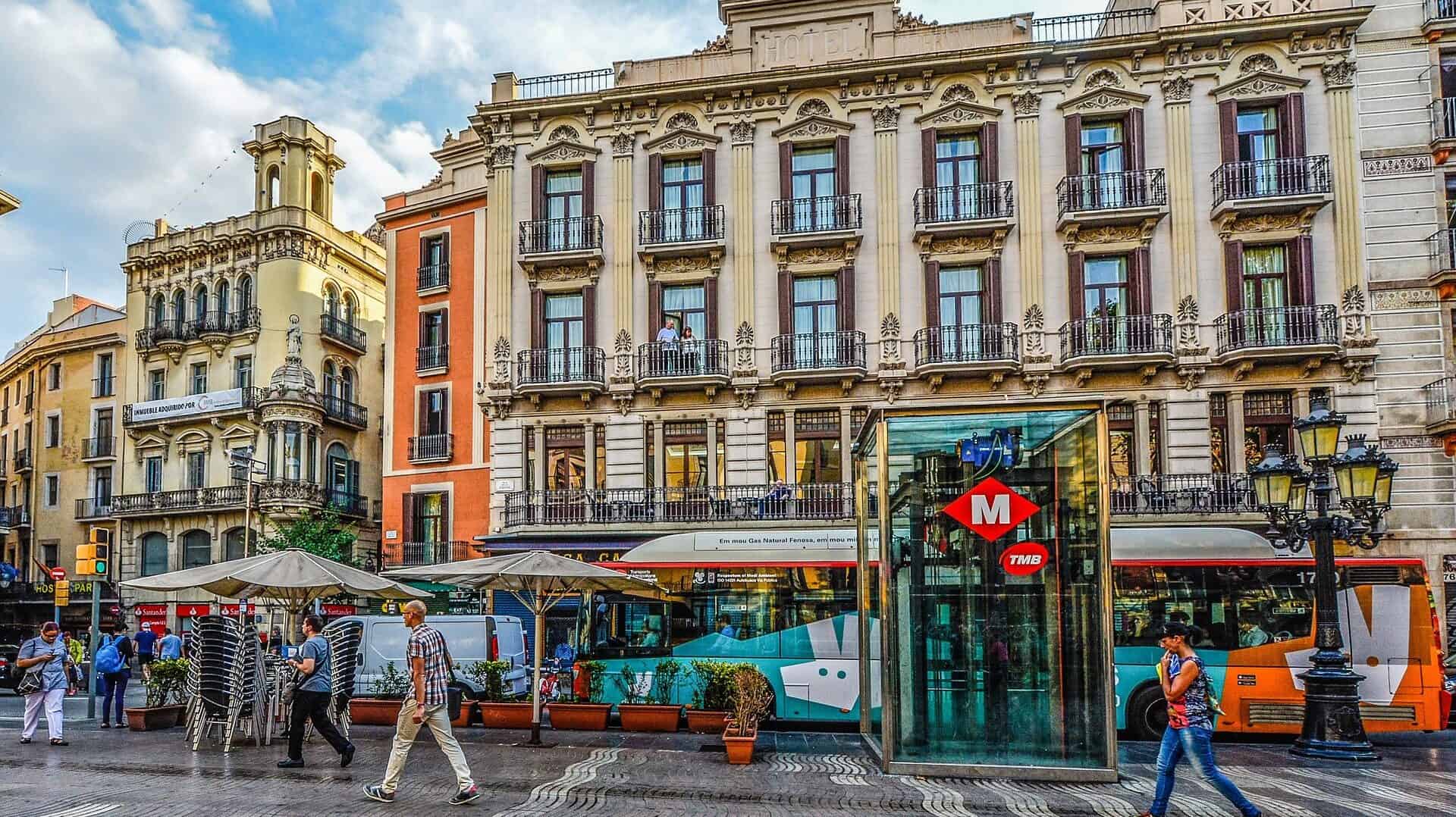 bus og metro i barcelona