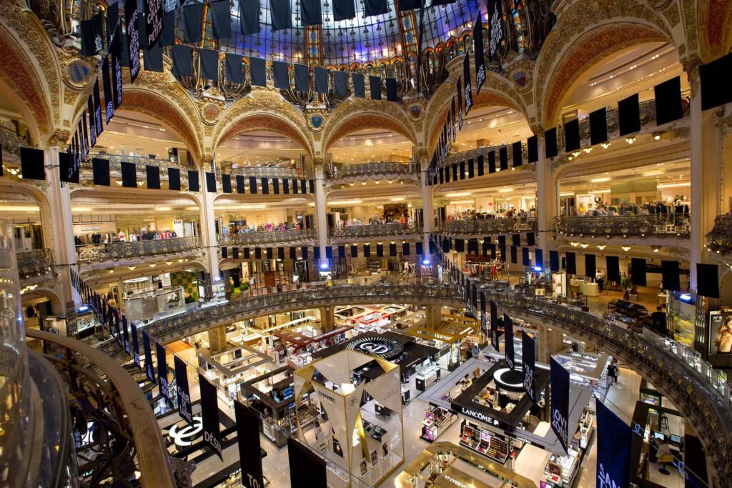 shopping i paris