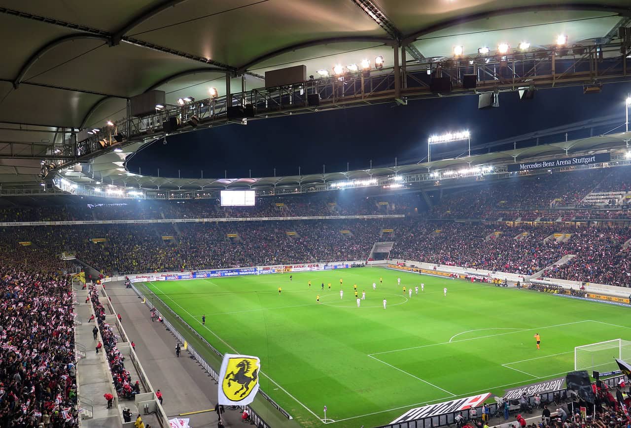 Billetter til stuttgart kamp. Stuttgart arena