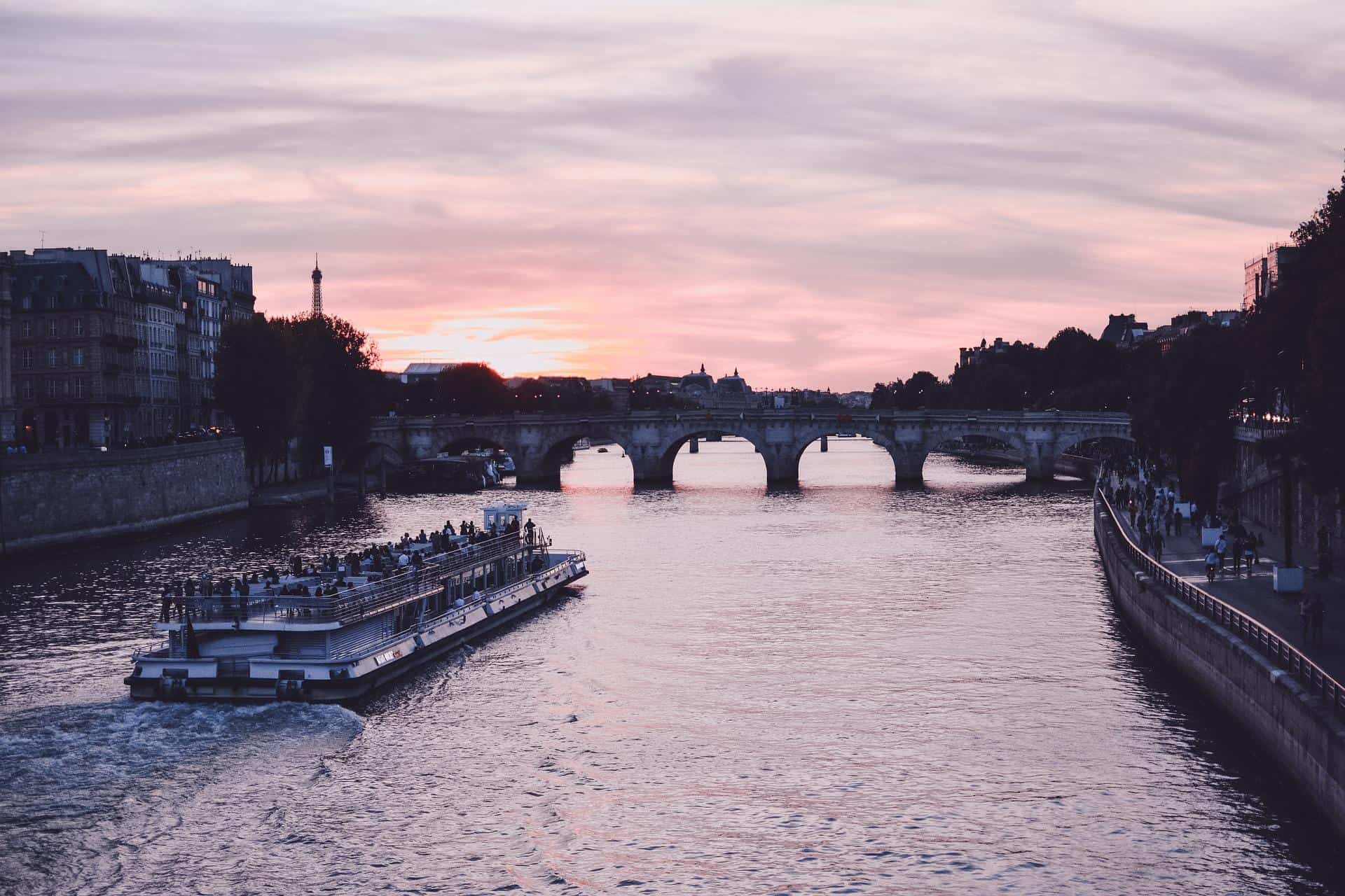 sejltur på seinen paris