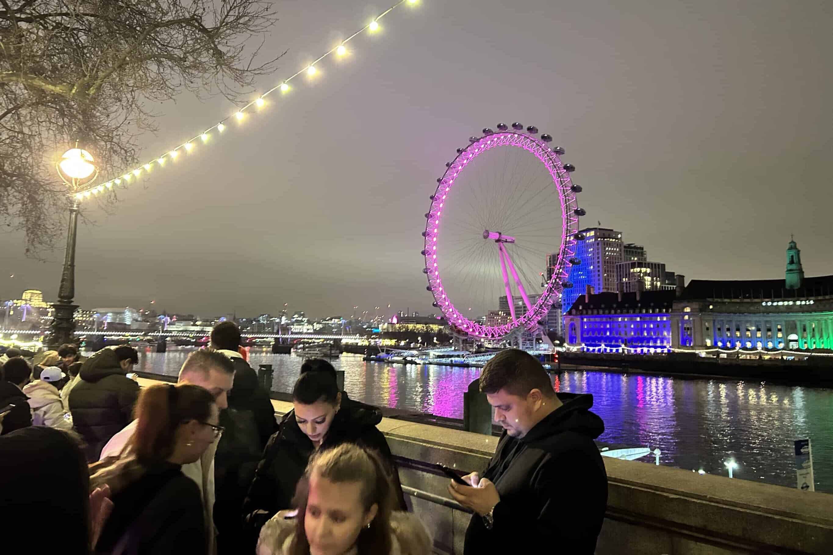 julemarked london eye