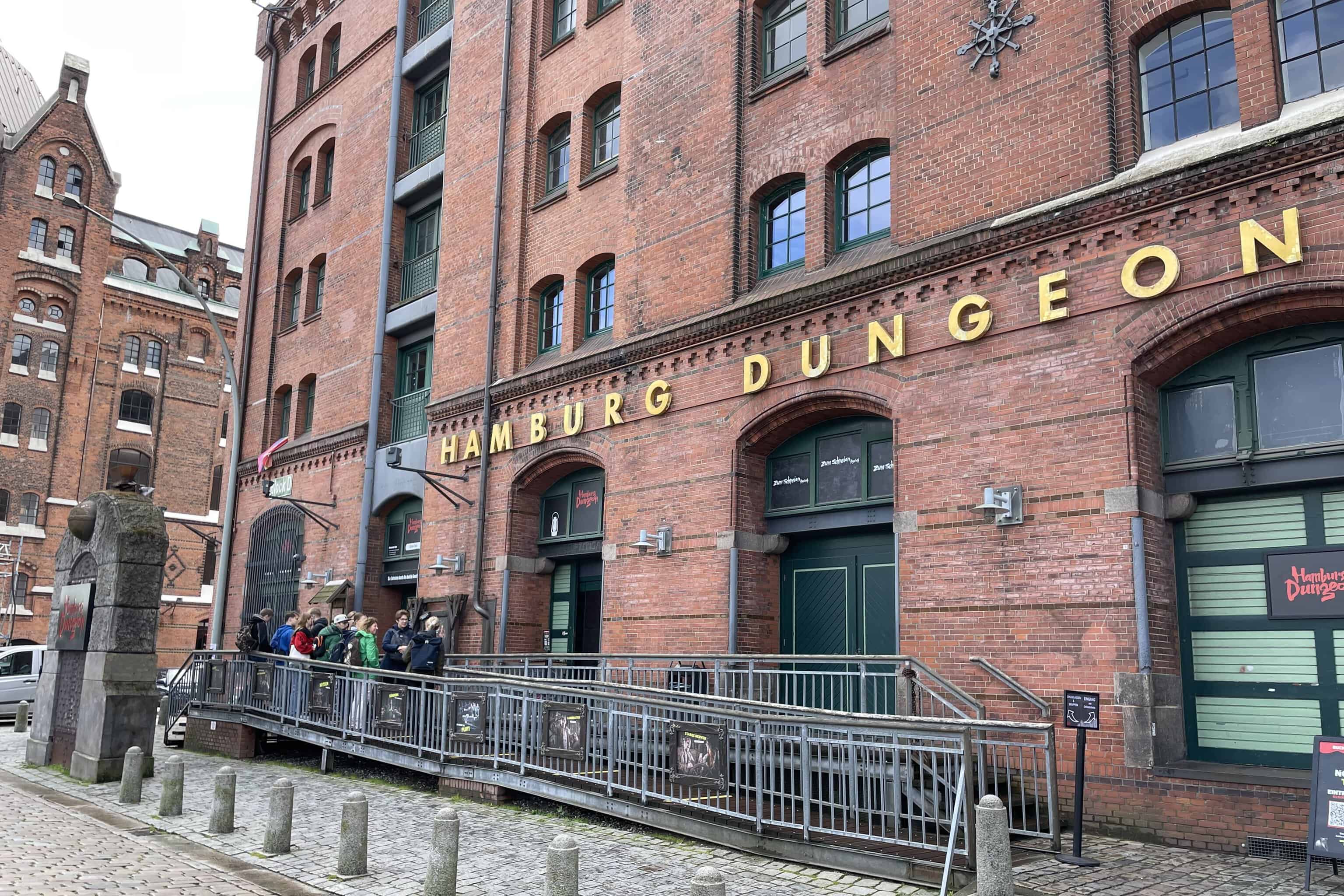indgangen til hamborg dungeons