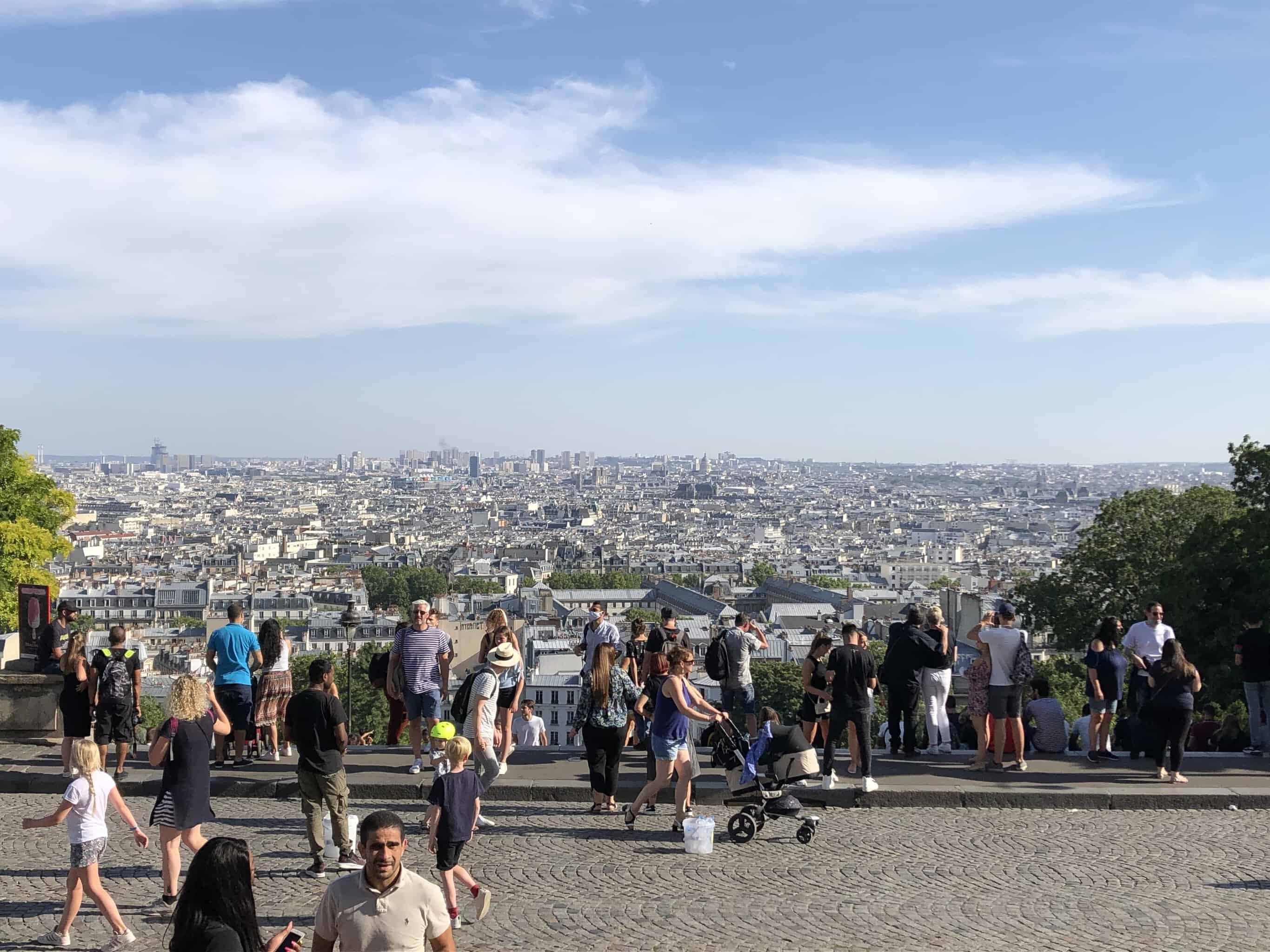 udsigt fra sacre ceour